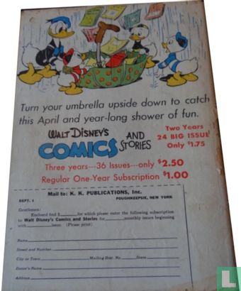 Walt Disney's Comics and Stories 43 - Afbeelding 2