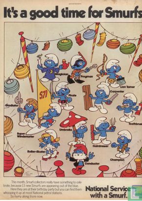 It's a good time for Smurfs.