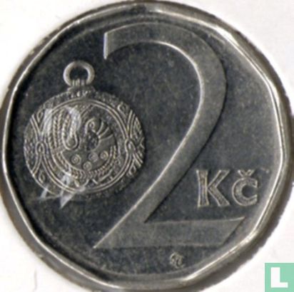 République tchèque 2 koruny 2010 - Image 2