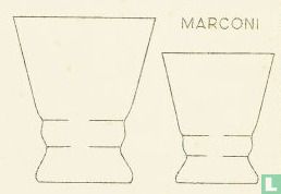 Marconi Waterglas 93 mm vert-chine - Afbeelding 2