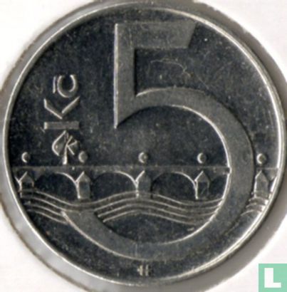 Tsjechië 5 korun 2008 - Afbeelding 2