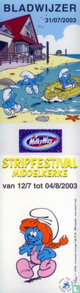 Bladwijzer Sassette Stripfestival Middelkerke