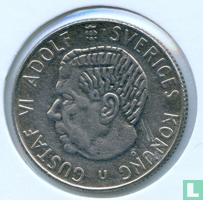 Sweden 1 krona 1962 - Image 2