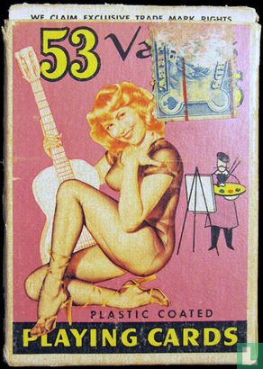 53 Vargas Girls Playing Cards - Afbeelding 1