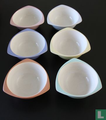 Set of 6 soupbowls - Image 1