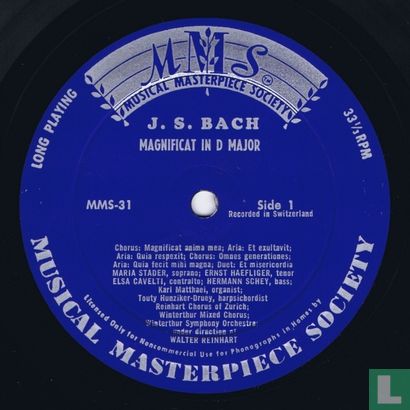J.S. Bach - Magnificat in D major - Afbeelding 3