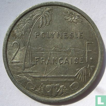 Polynésie française 2 francs 1973 - Image 2