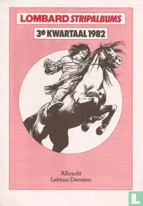 Lombard stripalbums - 3e kwartaal 1982 - Afbeelding 1