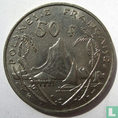 French Polynesia 50 francs 1967 - Image 2