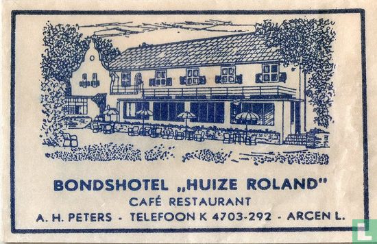 Bondshotel "Huize Roland" Café Restaurant - Image 1