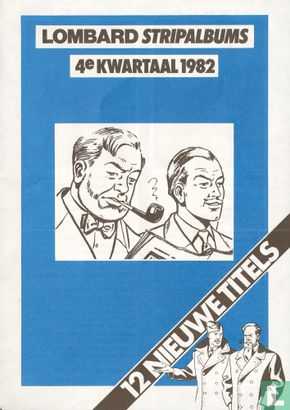 Lombard stripalbums - 4e kwartaal 1982 - Afbeelding 1