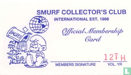 Official Memberships Card