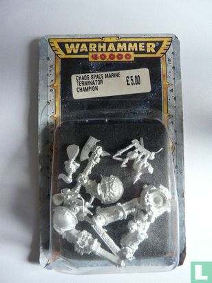 Warhammer - Champion du Terminator Space Marine du Chaos