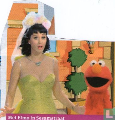 Katy Perry in Sesame Street met Elmo