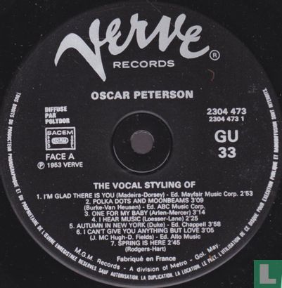 Romance: The Vocal Styling of Oscar Peterson - Afbeelding 3
