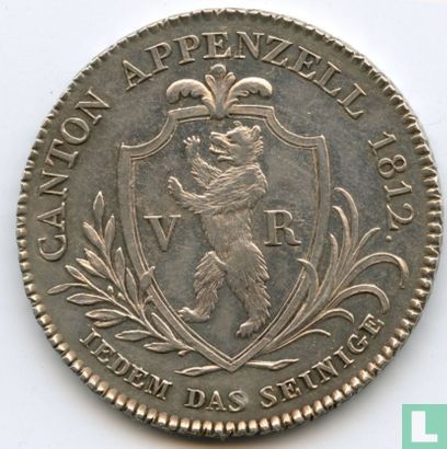 Appenzell 2 Franken 1812 - Bild 1