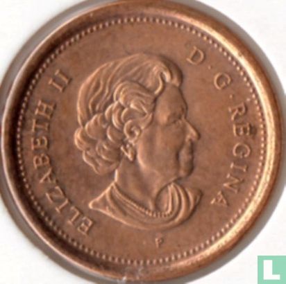 Canada 1 cent 2003 (avec SB - acier recouvert de cuivre) - Image 2
