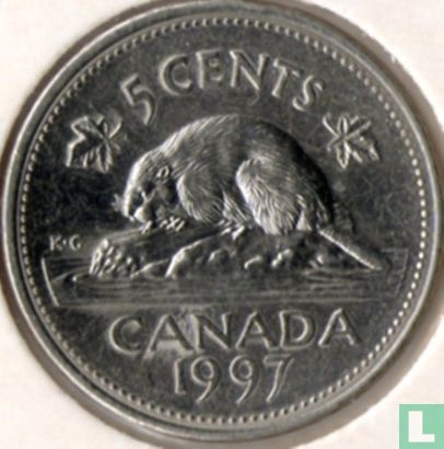 Canada 5 cents 1997 - Image 1