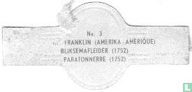 Benjamin Franklin (Amerika) Bliksemafleider (1752) - Image 2