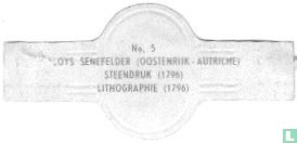 Aloys Senefelder (Oostenrijk) Steendruk (1796) - Image 2