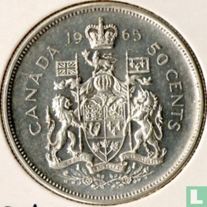 Canada 50 cents 1965 - Afbeelding 1