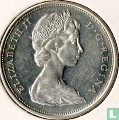 Canada 50 cents 1965 - Image 2