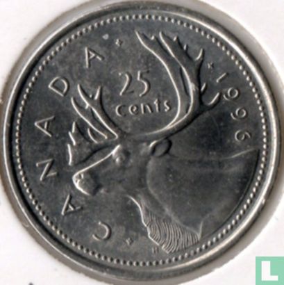 Canada 25 cents 1996 - Afbeelding 1