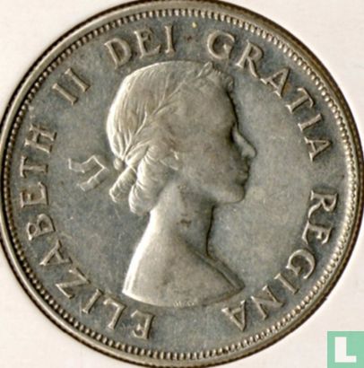 Canada 50 cents 1953 (petite date) - Image 2