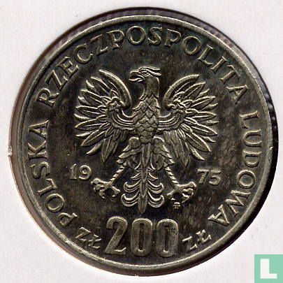 Polen 200 zlotych 1975 "30th Anniversery - Victory over Fascism" - Afbeelding 1
