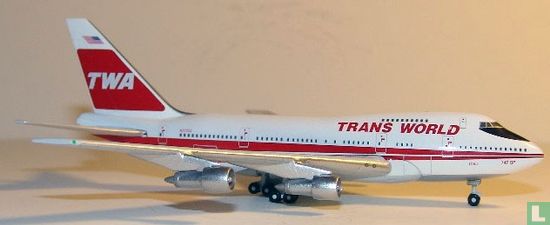 TWA AL - 747-SP "Twin Stripe"
