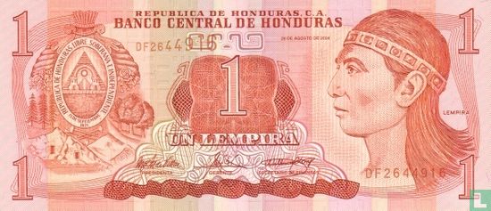 Honduras 1 Lempira  - Bild 1