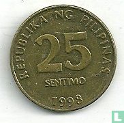 Philippines 25 sentimos 1998 - Image 1