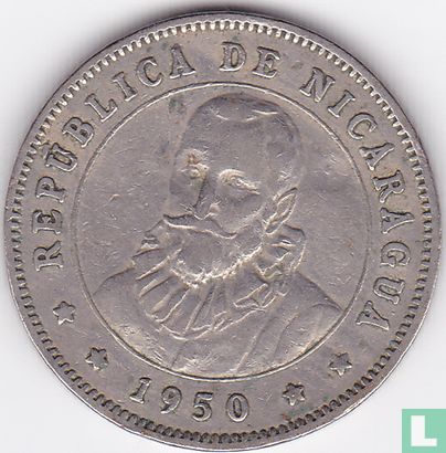 Nicaragua 25 centavos 1950 - Afbeelding 1