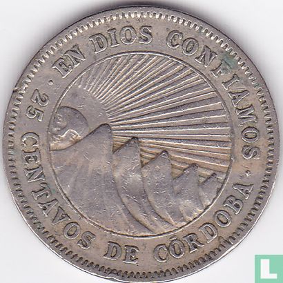 Nicaragua 25 centavos 1950 - Image 2