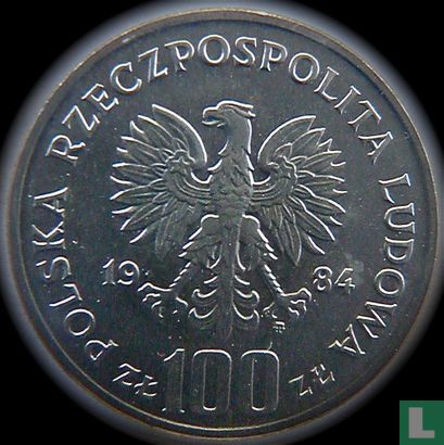 Polen 100 zlotych 1984 "Wincenty Witos" - Afbeelding 1