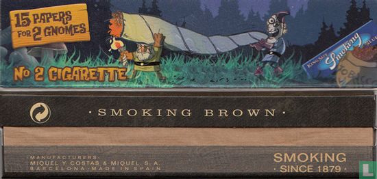 Smoking Brown N°  2 Cigarette - Afbeelding 1