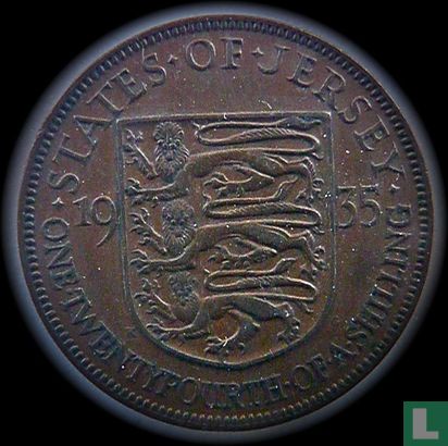 Jersey 1/24 shilling 1935 - Image 1