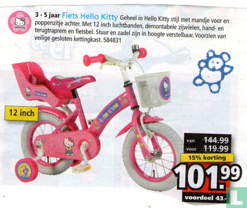 Hello Kitty fiets