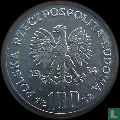 Polen 100 zlotych 1984 "40th anniversary Peoples Republic" - Afbeelding 1
