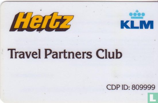 KLM/Hertz Travel partners club