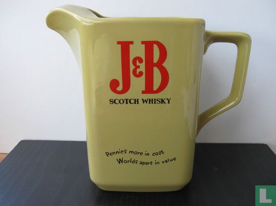 J&B Scotch Whisky + Pennies More in Cost - Worlds Apart in Value - Afbeelding 1