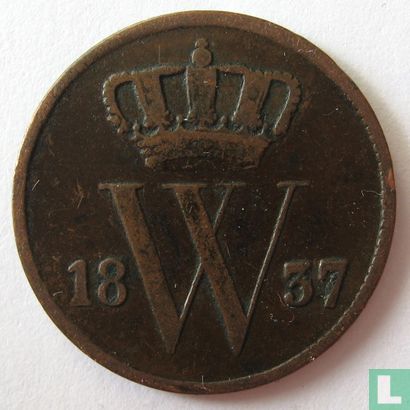 Nederland 1 cent 1837 - Afbeelding 1