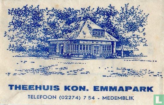 Theehuis Kon. Emmapark - Afbeelding 1