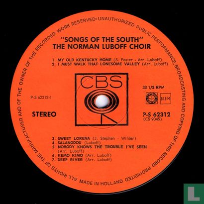 Songs of the South - Image 3