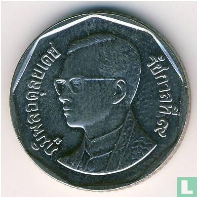 Thailand 5 baht 2007 (BE2550) - Afbeelding 2