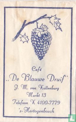 Café "De Blauwe Druif" - Afbeelding 1