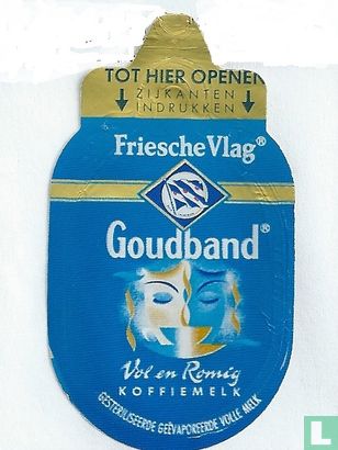 Friesche vlag - Goudband  