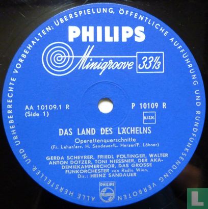Franz Léhar Operettenquerschnitte "Das Land des Lächens" und "Paganini" - Image 3
