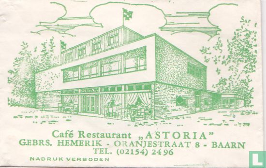 Café Restaurant "Astoria"   - Afbeelding 1