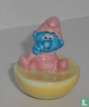 Baby Smurf thinking
